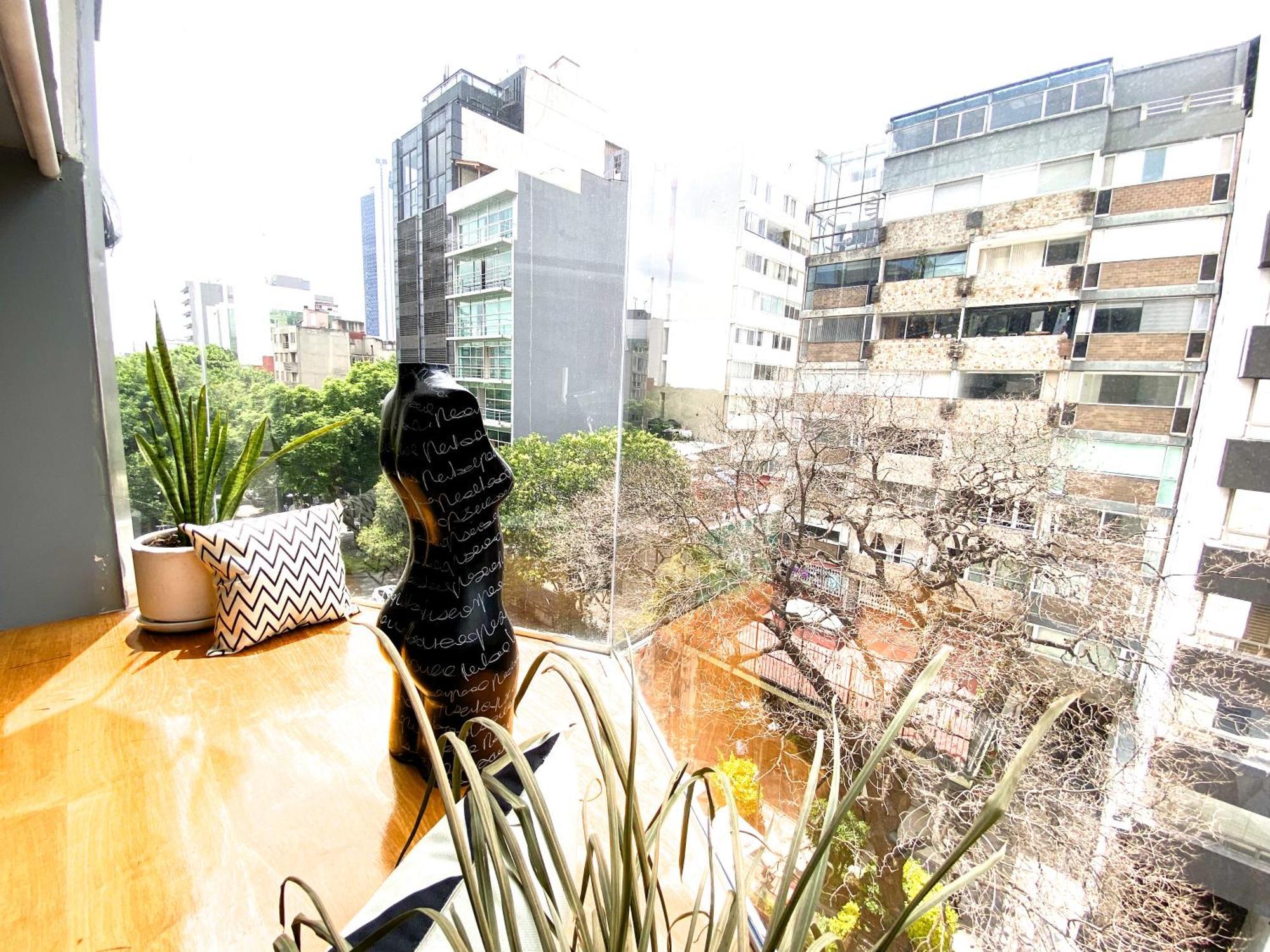 Linda Habitacion Cerca Del Angel Mexico City Exteriör bild